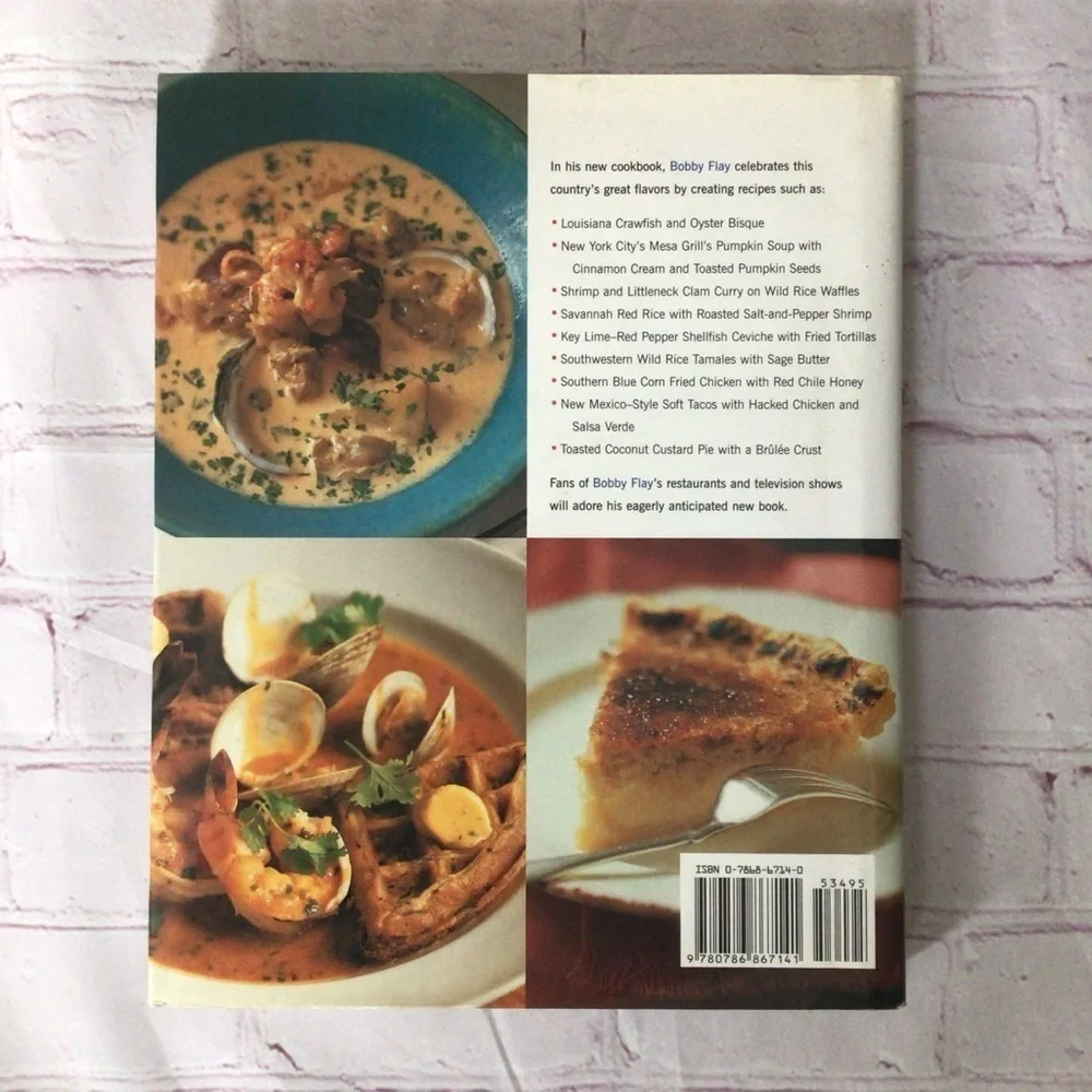 Bobby Flay Cooks American Hardcover Cookbook by Bobby Flay